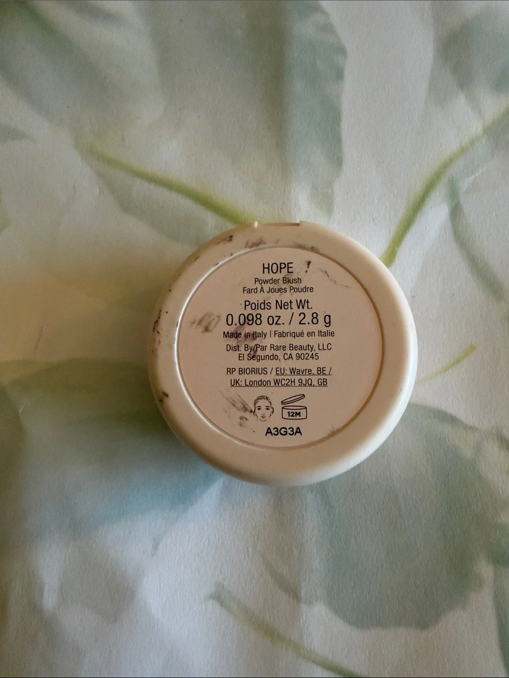Rare Beauty positive light powder blush nwob